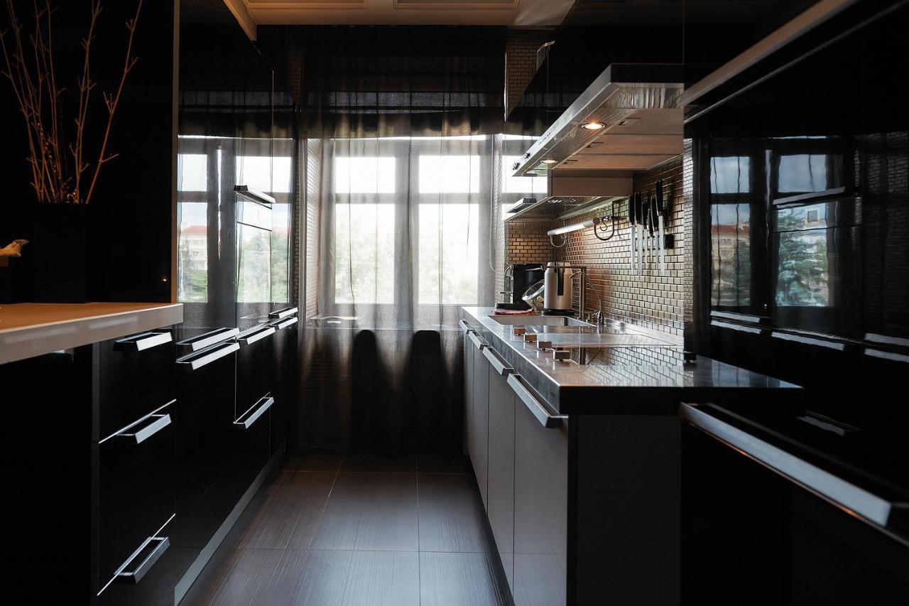So Fashionable Apartment In The Heart Of Мінськ Екстер'єр фото